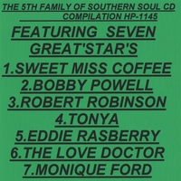 Various Artists : The 5th Family Of Southern Soul CD Compilation