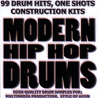 99 Drum One Shots & Construction Kits : Hard Hip Hip Drum Samples in the Style of Michael Jackson and Akon