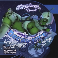 V/A (Afrogalactic Records) by DJ Wobblz : Decadance [AfroCD005] (Fullon / Goa / Psy-trance)