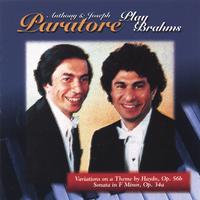 Anthony & Joseph Paratore : Anthony & Joseph Paratore Play Brahms