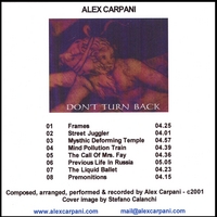 Alex Carpani : Don't Turn Back