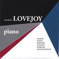 ALLISON LOVEJOY: Allison Lovejoy, Piano