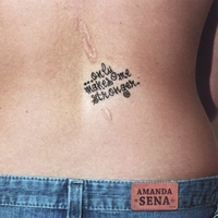 AMANDA SENA: ...Only Makes Me Stronger.