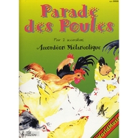 Accordeon Melancolique : Sheet music Parade des Poules