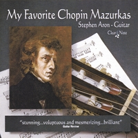 STEPHEN ARON: My Favorite Chopin Mazurkas