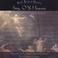 Bach Festival Society Of Winter Park : Sing O Ye Heavens