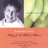 Barbara Good : Songs for the Sake of Heaven