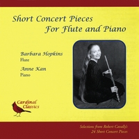 Barbara Hopkins : Short Concert Pieces for Flute and Piano