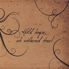 BATTLE CREEK: Hold Hope, Oh Withered Tree!