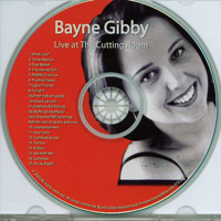 BAYNE GIBBY: Live at the Cutting Room