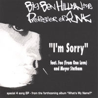Big Ben Hillman the Professor of FUNK : "I'm Sorry" EP