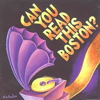 CAN YOU READ THIS BOSTON?: Can You Read This Boston?