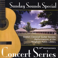Boston Classical Guitar Society : Sunday Sounds Special