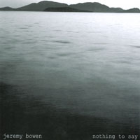 Jeremy Bowen : Nothing To Say