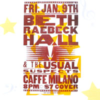 Beth Raebeck Hall : Live at Caffe Milano