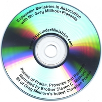 Brother Steven C. Millhorn : Poems of Praise, Proverbs and Parables