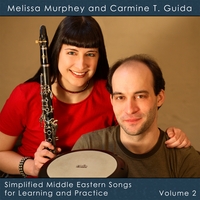 MELISSA MURPHEY AND CARMINE T. GUIDA: Simplified Middle Eastern Songs for Learning and Practice Volume 2