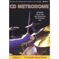 CD METRONOME : CD Metronome Vol. 1  4/4 Straight Ahead Swing
