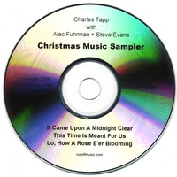 Charles Tapp with Alec Fuhrman and Steve Evans : Christmas Music Sampler