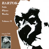 June de Toth : Bartok Solo Piano Works, Volume 2