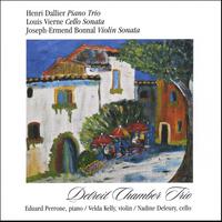 Detroit Chamber Trio : Dallier, Vierne, Bonnal