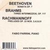 FABIO PARRINI: Beethoven - Brahms - Rachmaninoff