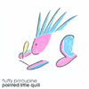 FLUFFY PORCUPINE: pointed little quill