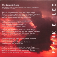 FRANK E. LEE: The Serenity Song
