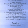 GARY LYN: I'LL Always Be Dad (Dylen's Song)