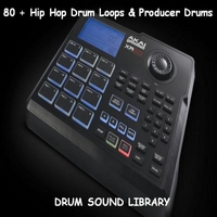 DRUM SOUND LIBRARY: 80 + Hip Hop Drum Loops & Producer Drums