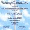 THE GOSPEL INSPIRATIONS: Featured at The Boyd Chapel, Shaw University, Raleigh, N. C.