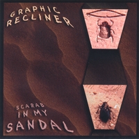 Graphic Recliner : Scarab in My Sandal