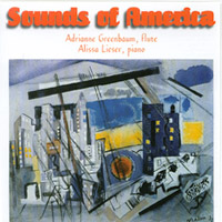 Adrianne Greenbaum : Sounds of America: FLUTE SOLO-American music for the flute