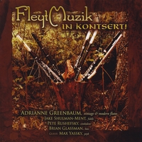 Adrianne Greenbaum, Klezmer Flute : FleytMuzik In Kontsert! Music for klezmer flute, violin, cimbalom and bass