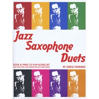 GREG FISHMAN: Jazz Saxophone Duets
