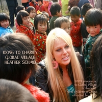 Heather Schmid : 100% to Charity Global Village