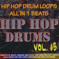 Hip Hop Drum Loops : Hip Hop Drums Vol. 3