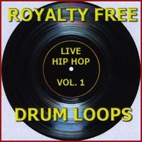 Royalty Free Drum Loops : Live Hip Hop Drums Vol. 1