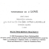 HOMEMADESOUL: Homemadesoul Vol. 2: Love