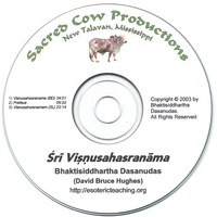 DAVID BRUCE HUGHES: Sri Visnusahasranama