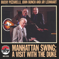 Jay Leonhart, Bucky Pizzarelli, and John Bunch : A Visit With The Duke