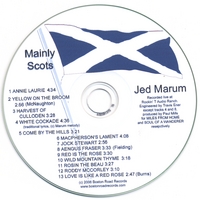 JED MARUM: MAINLY SCOTS