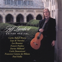 Jeff Lambert : Jeff Lambert - Guitar Recital