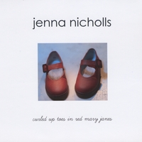 JENNA NICHOLLS: Curled Up Toes in Red Mary Janes