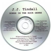 J.J. TINDALL: Songs in the Rock Genre
