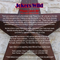Jokers Wild Band : Please Catch Me