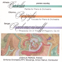 RACHMANINOV / JOSHUA PIERCE, PIANO: Rhapsody On A Theme Of Paganini