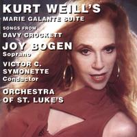 Joy Bogen : Kurt Weill: Marie Galante Suite, Songs from Davy Crockett
