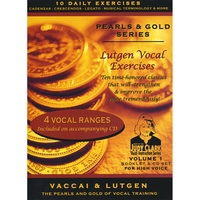 Judy Clark : Lutgen Vocal Exercise CD & Booklet Set, Volume 1: For High Voice