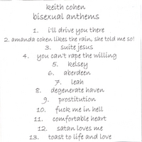 KEITH COHEN: Bisexual Anthems